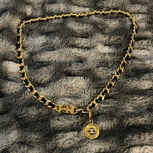 Chanel chain belt